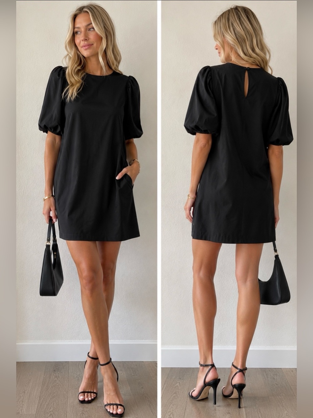 Black Shift Dress!